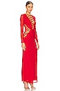 view 2 of 4 Dalila Dress in True Red