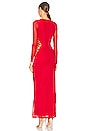 view 3 of 4 Dalila Dress in True Red