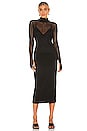 view 1 of 3 Shailene Dress in Noir