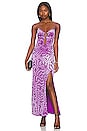 view 1 of 3 Cullen Dress in Violet Wave