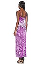 view 3 of 3 Cullen Dress in Violet Wave