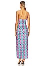 view 3 of 3 Bluma Maxi Dress in Blue Snake