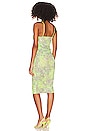 view 3 of 3 Hazel Maxi Dress in Lime Abstract Snake