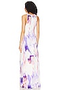view 3 of 3 Sharpae Maxi Dress in Violet Watercolor