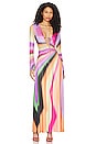view 1 of 3 Clario Maxi Dress in Mod Stripe