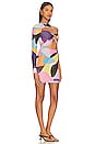 view 2 of 3 Jess Mini Dress in Abstract Color Block