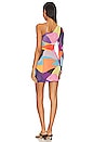 view 3 of 3 Jess Mini Dress in Abstract Color Block