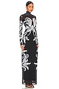 view 2 of 3 Billie Maxi Dress in Noir Botanical