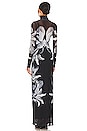 view 3 of 3 Billie Maxi Dress in Noir Botanical