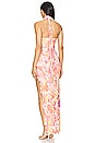 view 3 of 3 Desiree Dress in Nude Marble Floral