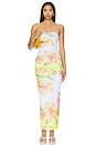 view 1 of 3 Marlo Dress in Color Block Floral