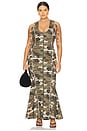 view 4 of 8 Maise Dress in Woodland Camo