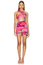 view 1 of 3 Santina Dress in Graphic Floral