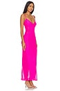 view 3 of 6 Alyson Dress in Glow Pink