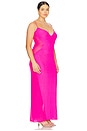 view 4 of 6 Alyson Dress in Glow Pink