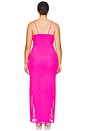 view 6 of 6 Alyson Dress in Glow Pink