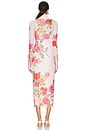 view 7 of 8 Shailene Mesh Dress in Falling Roses