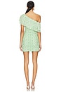 view 7 of 9 Vivian Mini Dress in Mint Ditsy