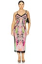 view 2 of 6 Nissa Midi Dress in Grunge Lace