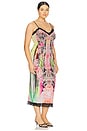 view 4 of 6 Nissa Midi Dress in Grunge Lace