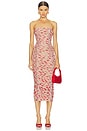 view 1 of 8 Yori Midi Dress in Almond Kiss