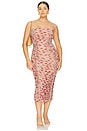 view 2 of 8 Yori Midi Dress in Almond Kiss