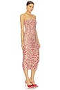 view 3 of 8 Yori Midi Dress in Almond Kiss