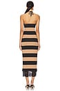 view 5 of 6 Ciela Maxi Dress in Almond Stripe
