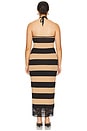 view 6 of 6 Ciela Maxi Dress in Almond Stripe