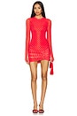 view 1 of 7 x REVOLVE Mirza Dress in Risky Micro Dot