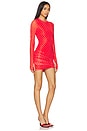view 3 of 7 x REVOLVE Mirza Dress in Risky Micro Dot