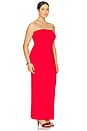 view 4 of 6 Dunn Dress in Risky Red