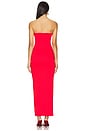 view 5 of 6 Dunn Dress in Risky Red