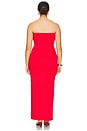 view 6 of 6 Dunn Dress in Risky Red