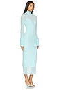 view 3 of 6 Ariel Dress in Soft Turquoise