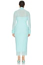 view 6 of 6 Ariel Dress in Soft Turquoise