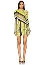view 1 of 8 Mirza Dress in Wing Stripe