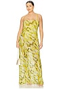 view 2 of 6 Shea Dress in Lime Wing