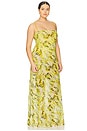 view 4 of 6 Shea Dress in Lime Wing