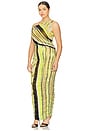 view 6 of 8 MAXIVESTIDO BIONA in Wing Stripe