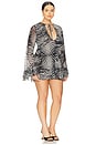 view 4 of 7 Kori Dress in Desert Zebra
