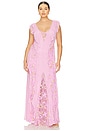 view 2 of 6 Trista Dress in Lilac Lace