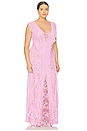 view 4 of 6 Trista Dress in Lilac Lace