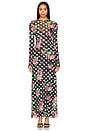 view 1 of 6 Paola Dress in Rose Dot