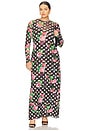 view 2 of 6 Paola Dress in Rose Dot