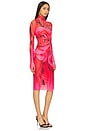 view 3 of 8 Shona Dress in Organic Rose
