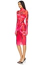 view 5 of 8 Shona Dress in Organic Rose