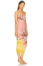 view 2 of 3 Indina Halter Dress in Coral Bloom