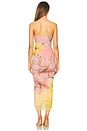 view 3 of 3 Indina Halter Dress in Coral Bloom
