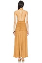 view 3 of 3 Heidi Suede Dress in Caramel